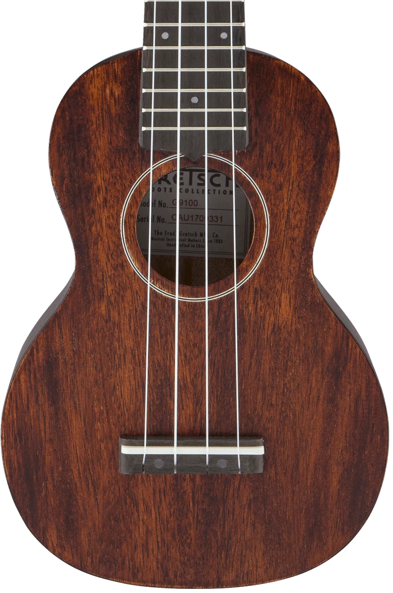Gretsch G9100 Soprano Standard Ukulele In Vintage Mahogany Stain 1 Gretsch G9100 Soprano Standard Ukulele In Vintage Mahogany Stain