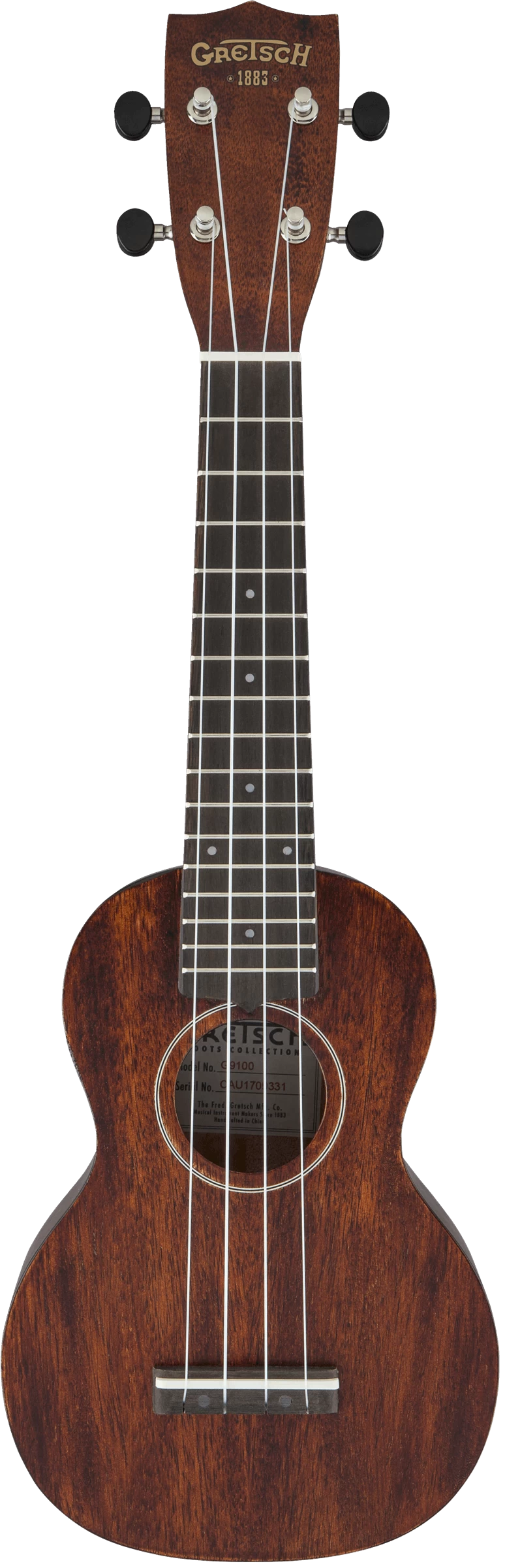 Gretsch G9100 Soprano Standard Ukulele In Vintage Mahogany Stain 2 Gretsch G9100 Soprano Standard Ukulele In Vintage Mahogany Stain - Image 2
