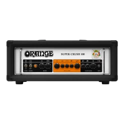 Orange Super Crush 100 Solid-State Amp Head In Black