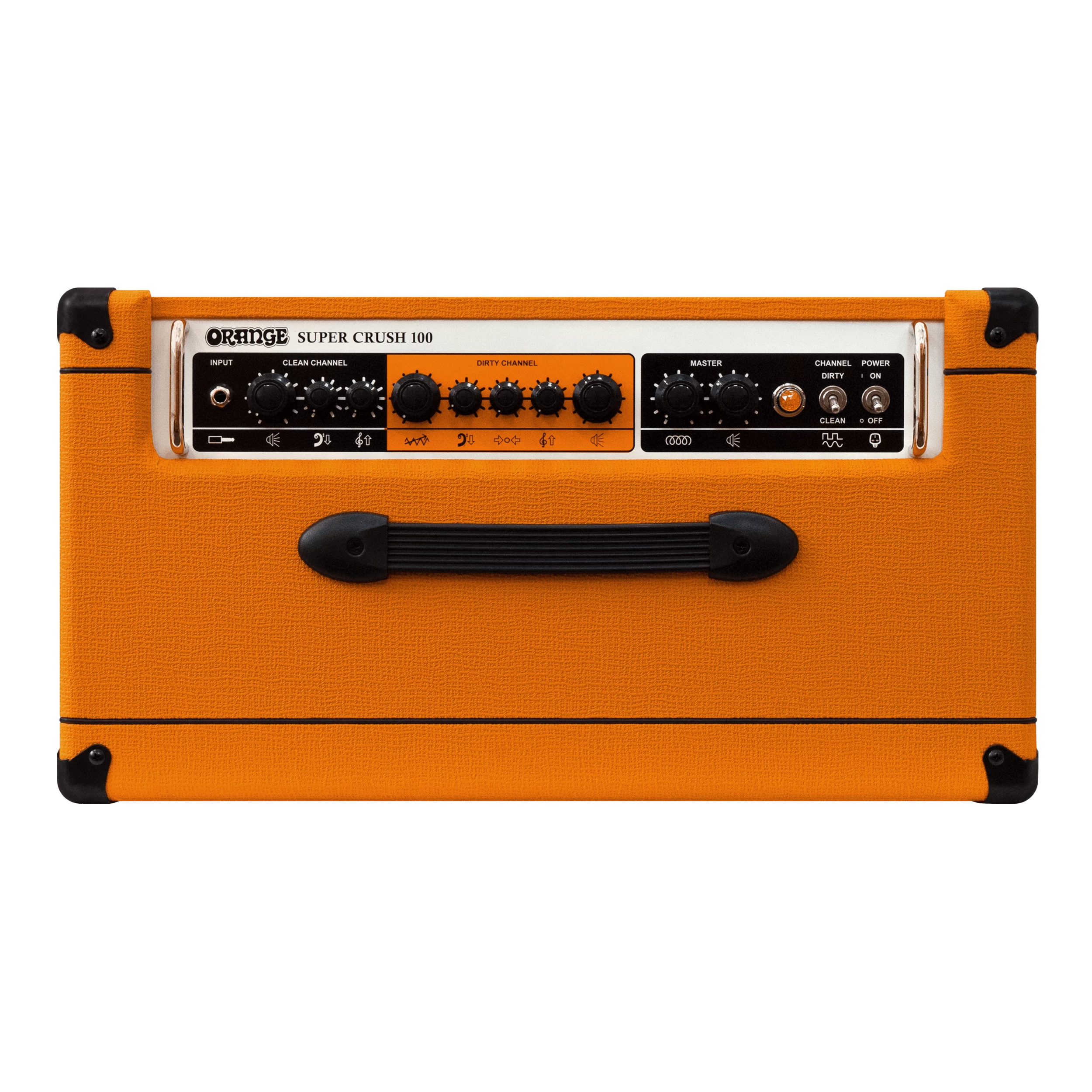 Orange Super Crush 100 1x12" Solid-State Amp Combo 4 Orange Super Crush 100 1x12" Solid-State Amp Combo - Image 4