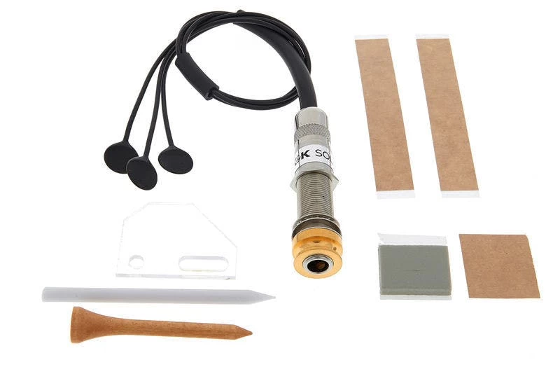 K&K Sound Pure Mini Pickup With Gold Strap Button 1 K&K Sound Pure Mini Pickup With Gold Strap Button