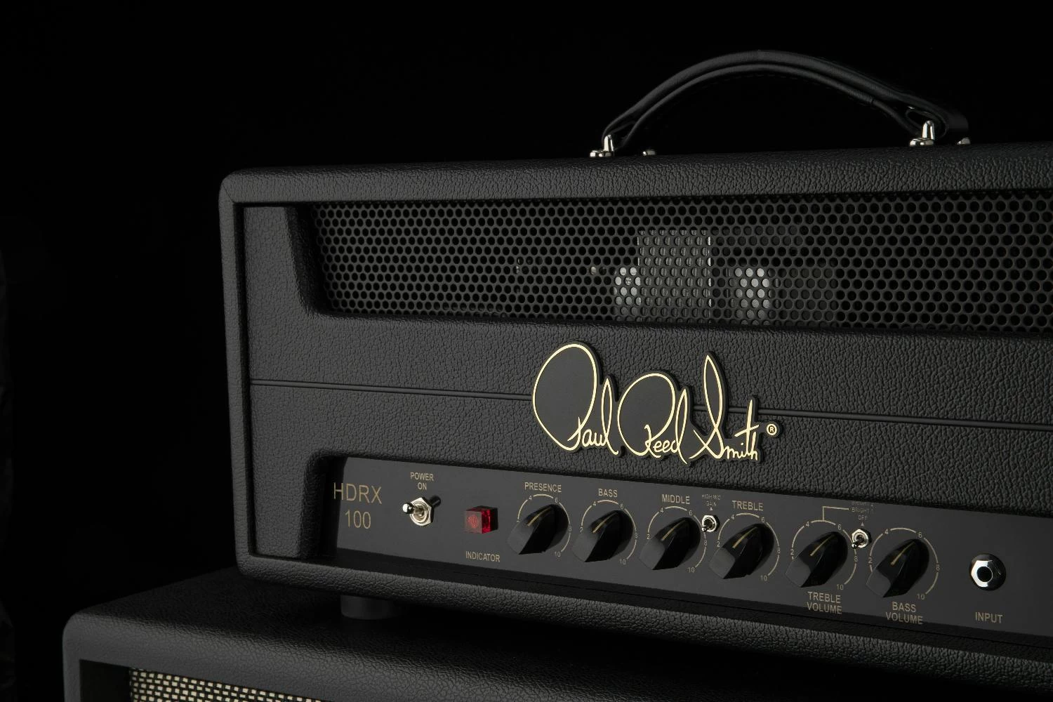 PRS HDRX 100 "Hendrix" Circuit Valve Amp Head In Black Tolex 4 PRS HDRX 100 "Hendrix" Circuit Valve Amp Head In Black Tolex - Image 4