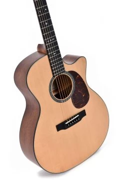 Sigma Crossroad Series Mahogany Grand OM Cutaway Electro Acoustic 10E -Professional Guitar Store 473984 SIG GTR SGMC 10E204