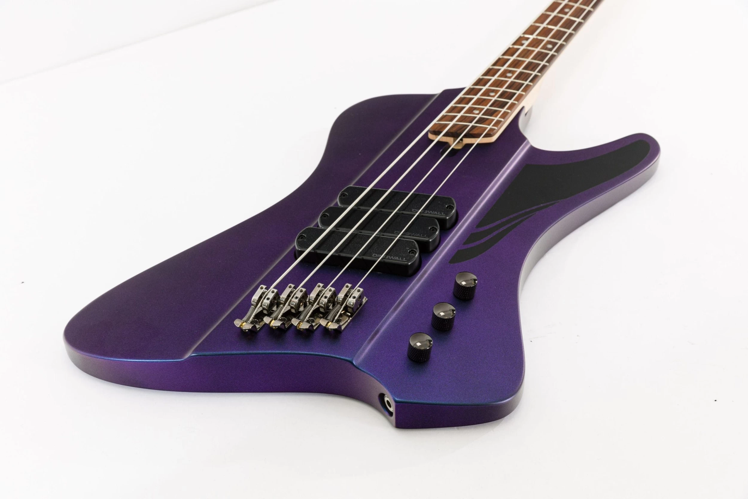 Dingwall D-Roc 4-String Bass In Matte Blue To Purple Colorshift 6 Dingwall D-Roc 4-String Bass In Matte Blue To Purple Colorshift - Image 6
