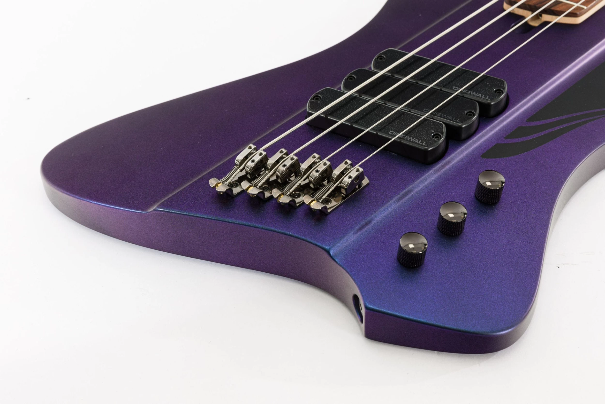 Dingwall D-Roc 4-String Bass In Matte Blue To Purple Colorshift 8 Dingwall D-Roc 4-String Bass In Matte Blue To Purple Colorshift - Image 8
