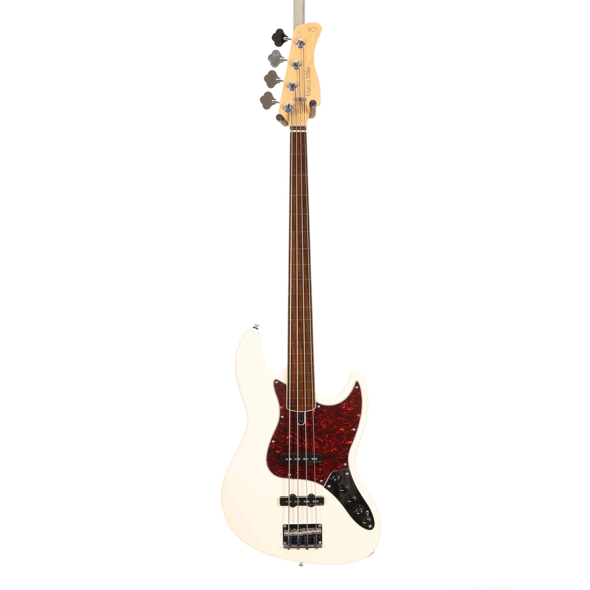 Sire Marcus Miller V7 2nd Generation Alder 4-String Fretless Bass Guitar In Antique White 2 Sire Marcus Miller V7 2nd Generation Alder 4-String Fretless Bass Guitar In Antique White - Image 2