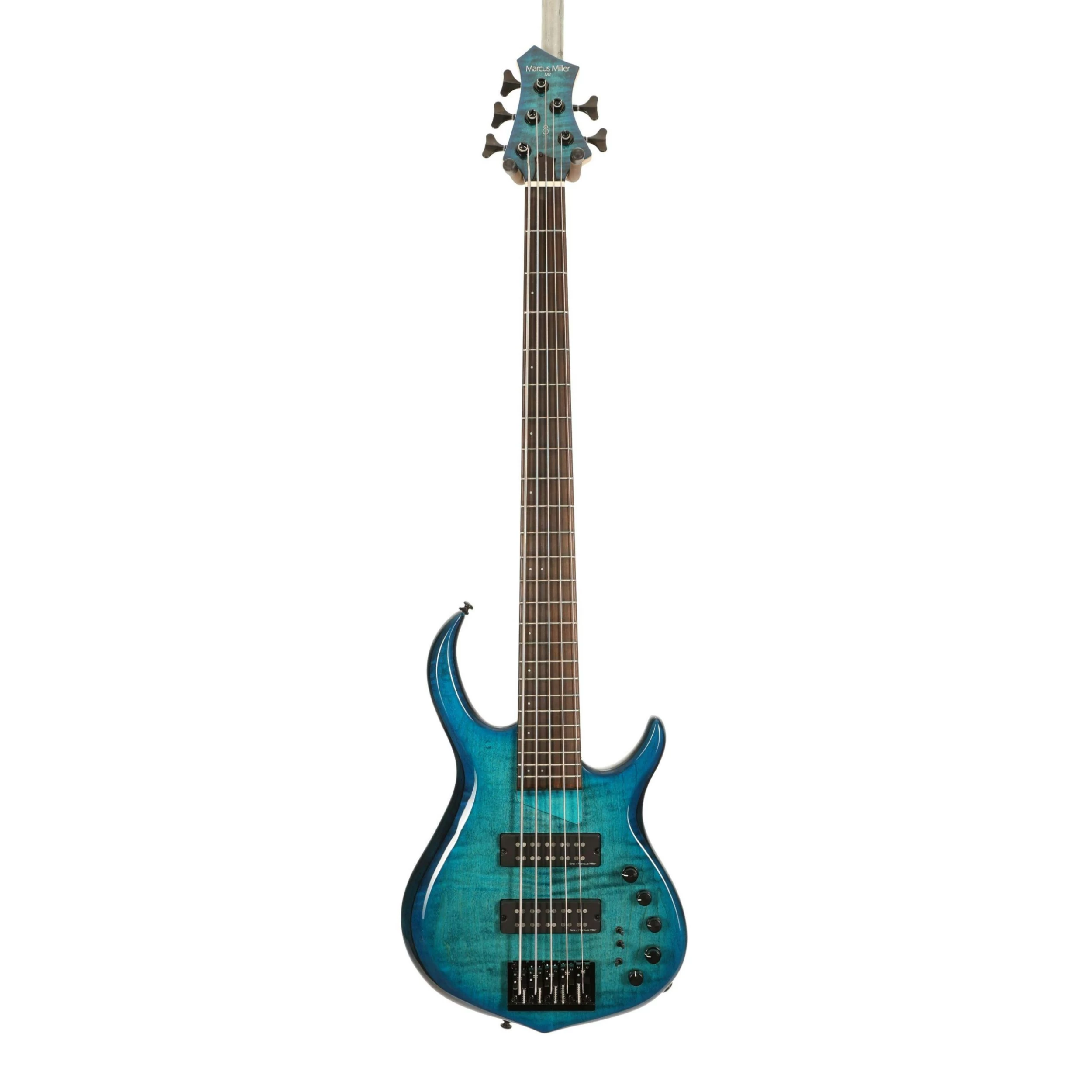 Sire Version 2 Updated Marcus Miller M7 Alder 5 String In Transparent Blue 2 Sire Version 2 Updated Marcus Miller M7 Alder 5 String In Transparent Blue - Image 2