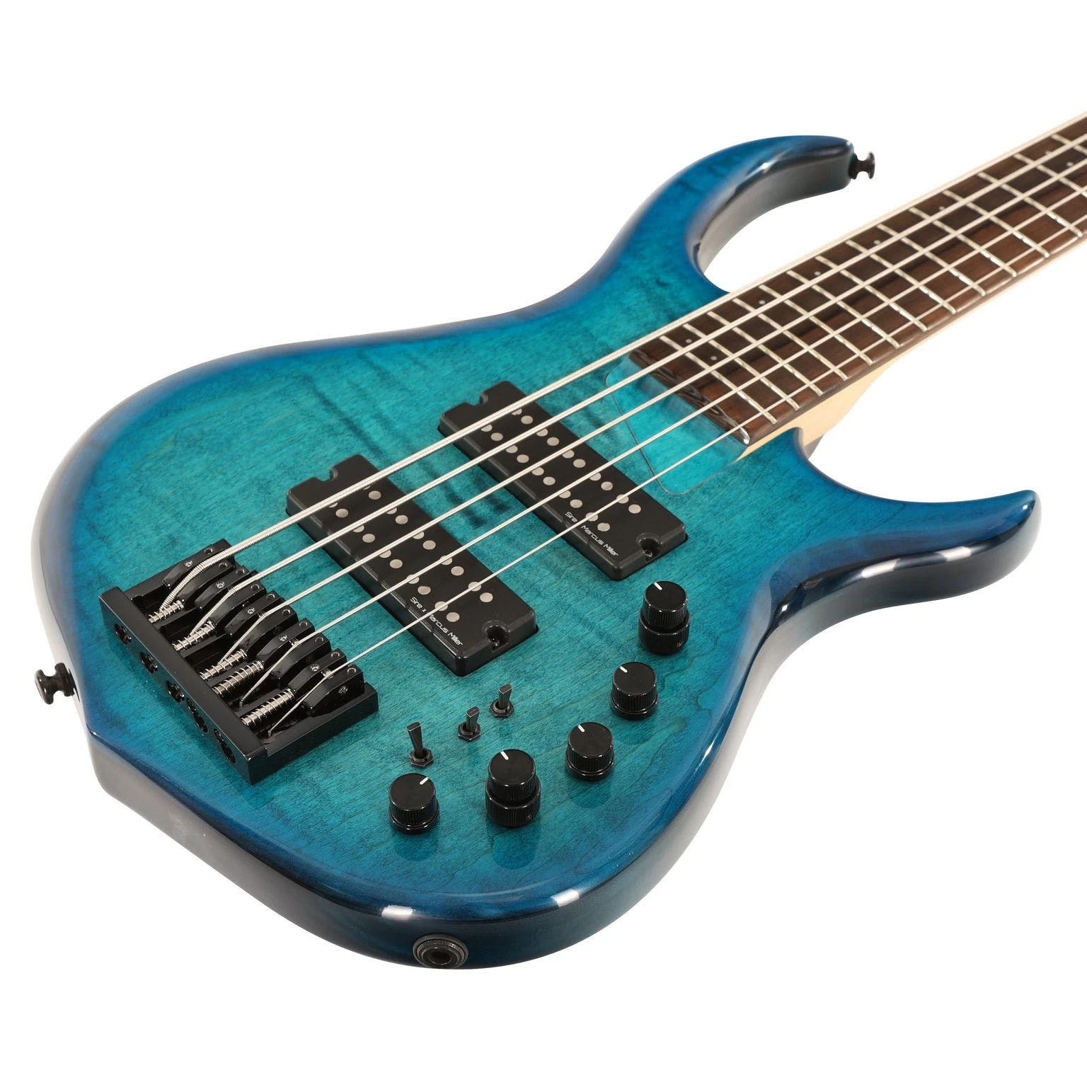 Sire Version 2 Updated Marcus Miller M7 Alder 5 String In Transparent Blue 4 Sire Version 2 Updated Marcus Miller M7 Alder 5 String In Transparent Blue - Image 4