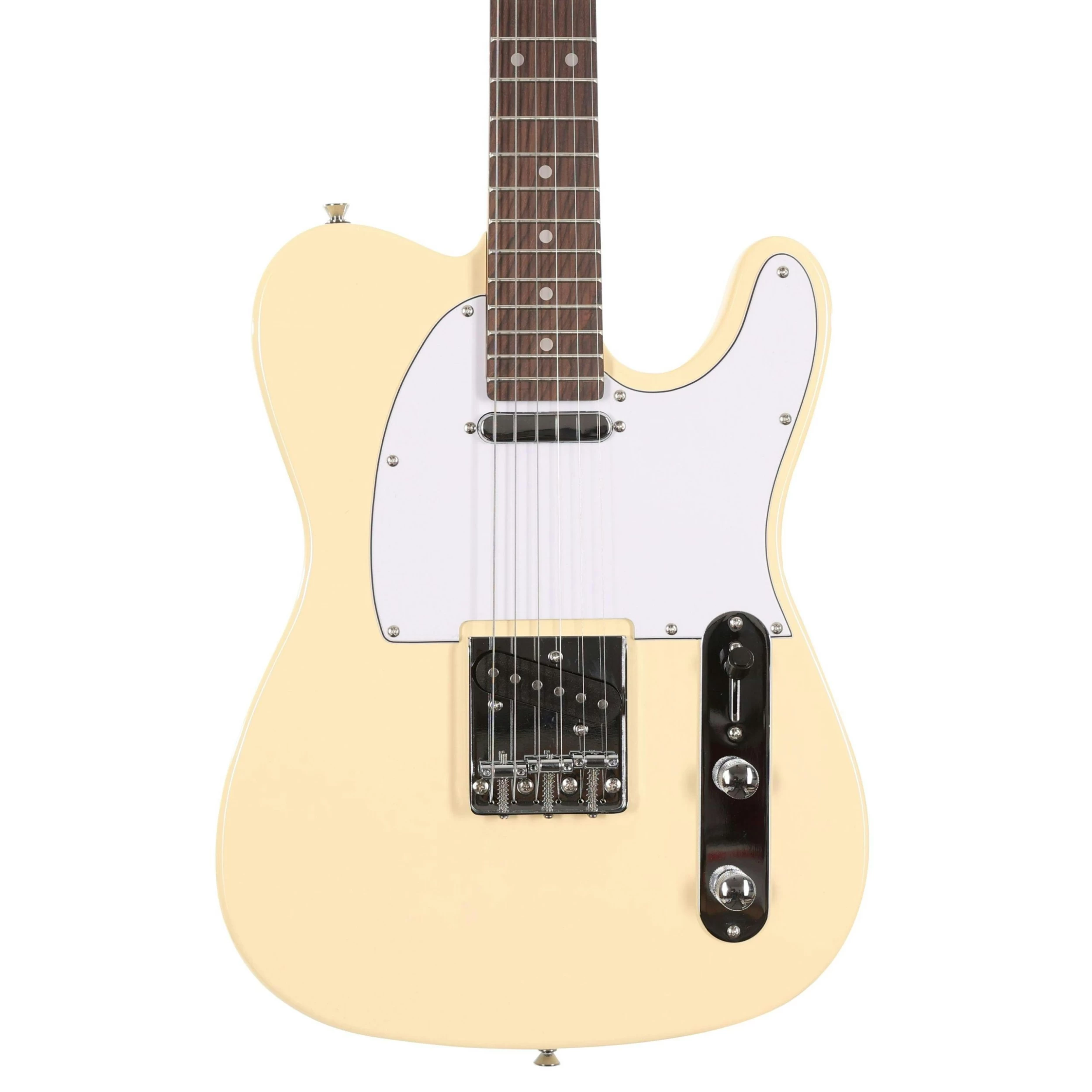 EastCoast T1 Electric Guitar In Vintage White 1 EastCoast T1 Electric Guitar In Vintage White