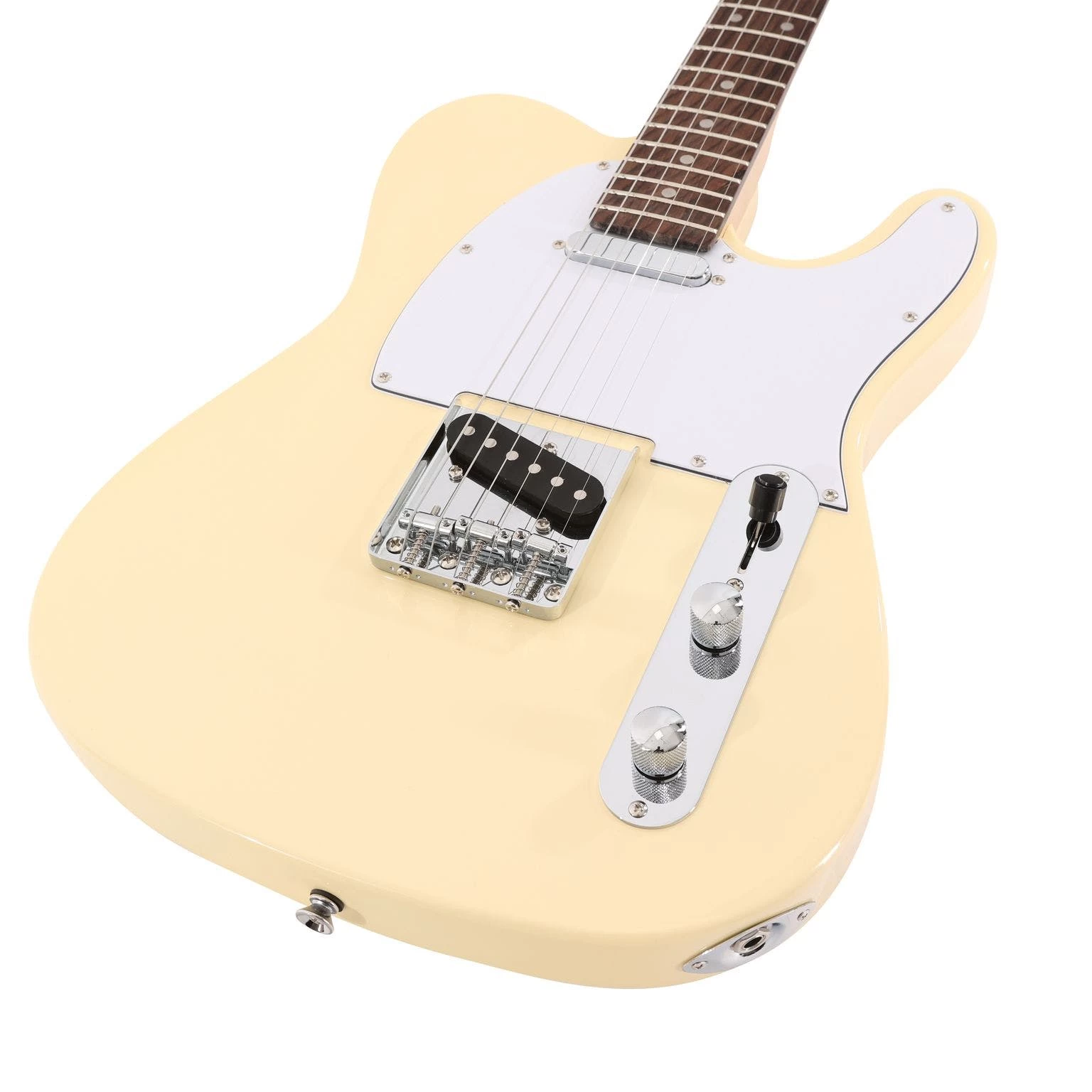 EastCoast T1 Electric Guitar In Vintage White 5 EastCoast T1 Electric Guitar In Vintage White - Image 5