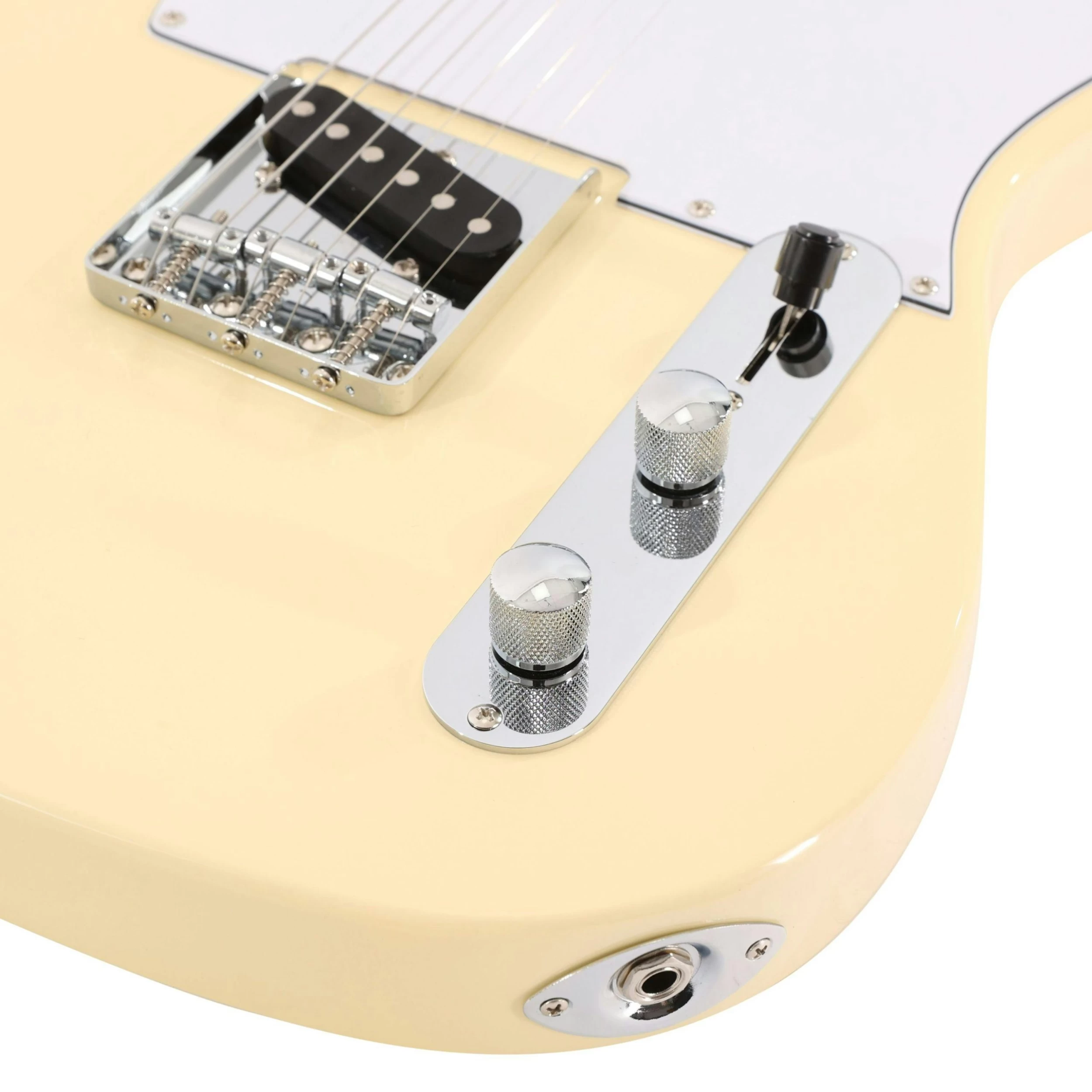 EastCoast T1 Electric Guitar In Vintage White 7 EastCoast T1 Electric Guitar In Vintage White - Image 7