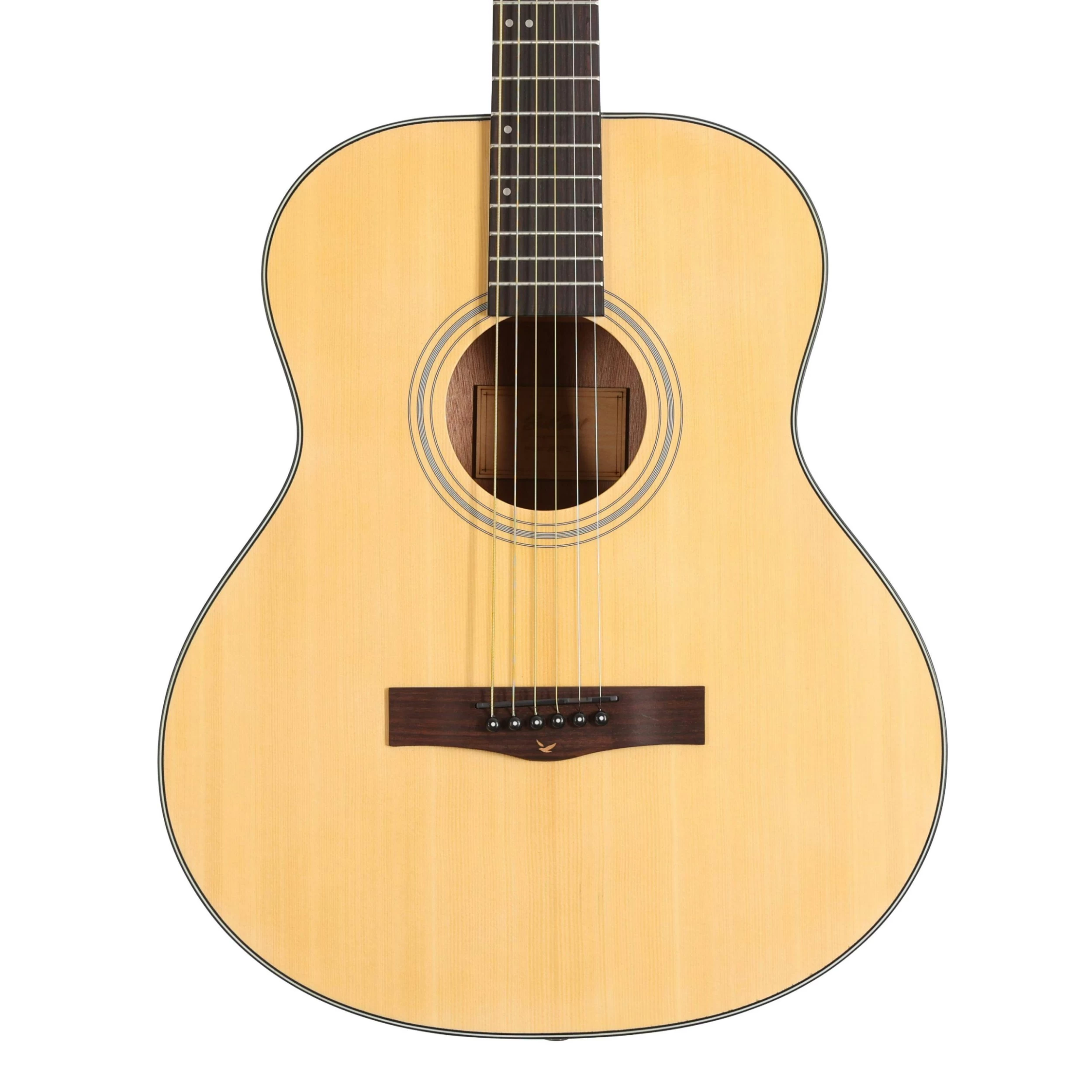 EastCoast J1 Mini-Jumbo Acoustic Guitar In Natural 1 EastCoast J1 Mini-Jumbo Acoustic Guitar In Natural