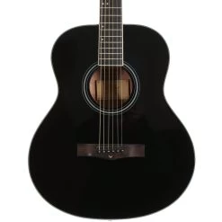 EastCoast J1 Mini-Jumbo Acoustic Guitar In Black