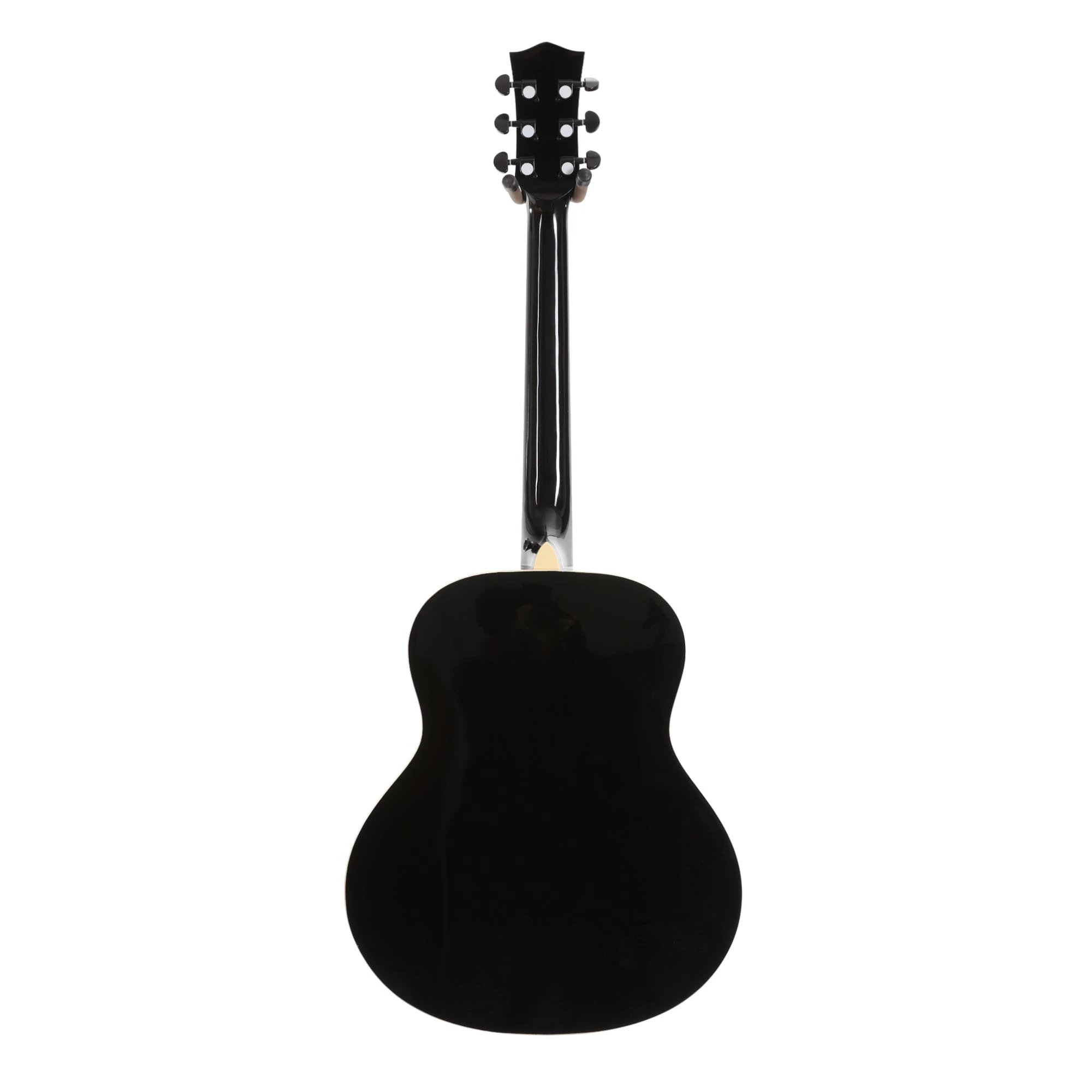 EastCoast J1 Mini-Jumbo Acoustic Guitar In Black 4 EastCoast J1 Mini-Jumbo Acoustic Guitar In Black - Image 4
