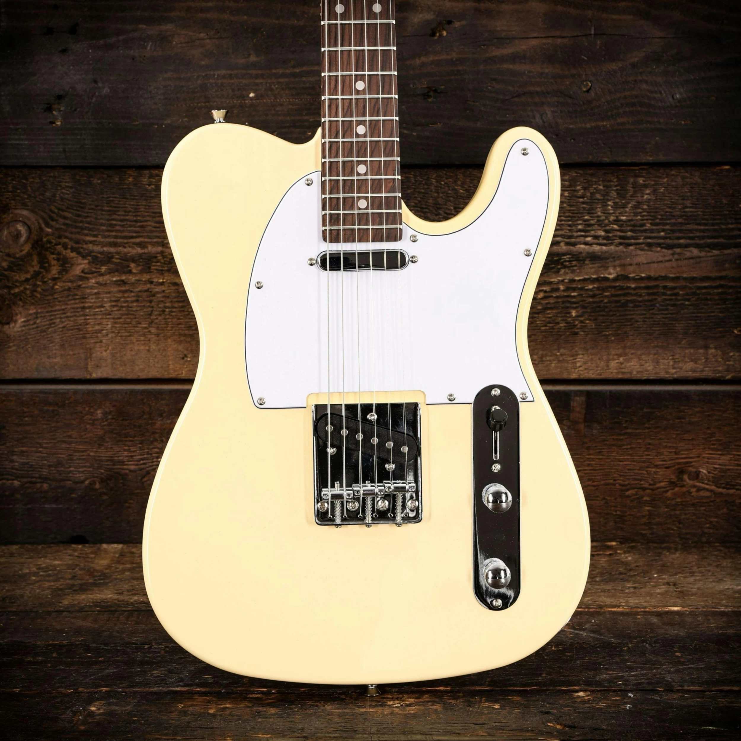 EastCoast T1 Electric Guitar In Vintage White 2 EastCoast T1 Electric Guitar In Vintage White - Image 2