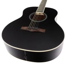 EastCoast J1 Mini-Jumbo Acoustic Guitar In Black 12 EastCoast J1 Mini-Jumbo Acoustic Guitar In Black -Professional Guitar Store 479425 EastCoast G1 Grand Auditorium Gloss20Black Angle
