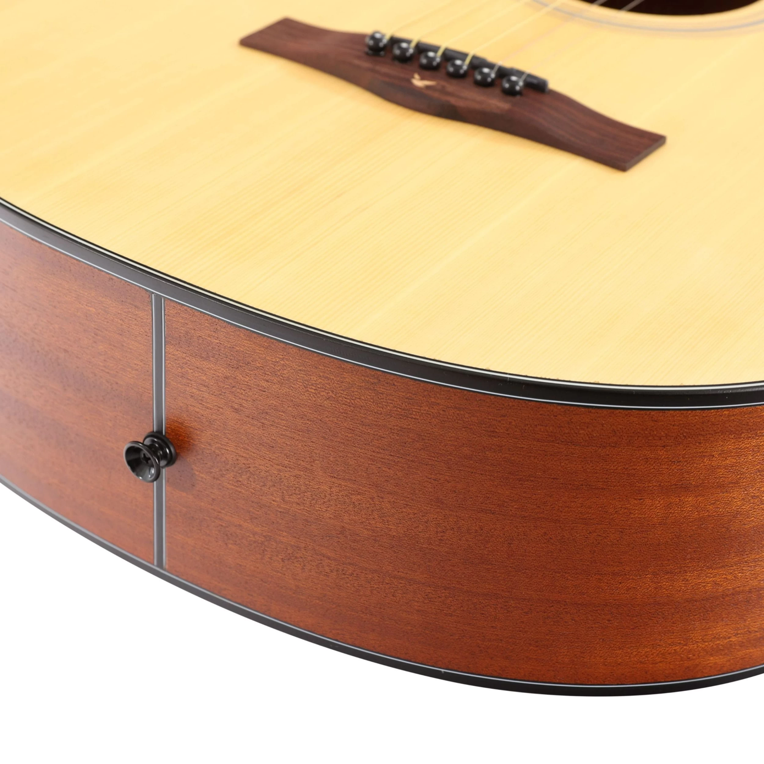 EastCoast J1 Mini-Jumbo Acoustic Guitar In Natural 7 EastCoast J1 Mini-Jumbo Acoustic Guitar In Natural - Image 7