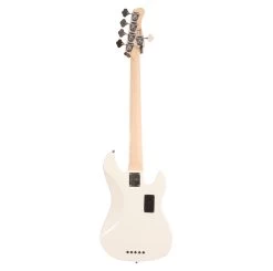 Sire Version 2 Updated Left-Handed Marcus Miller P7 Alder 5-String Bass In Antique White -Professional Guitar Store 481927 V2UDLHP7A5AWH2028429
