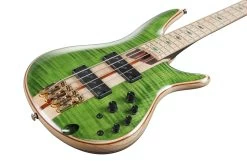Ibanez SR4FMDX-EGL 4-String Bass Guitar In Emerald Green Low Gloss 15 Ibanez SR4FMDX-EGL 4-String Bass Guitar In Emerald Green Low Gloss -Professional Guitar Store 484481 Ibanez SR4FMDX EGL Body Angle