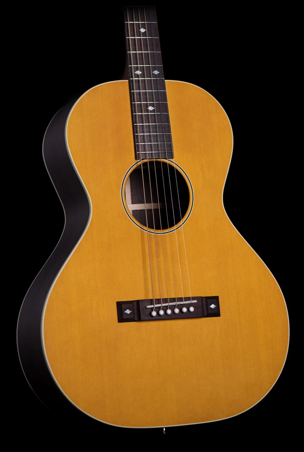 B&G Standard Build Caletta Electro Acoustic Guitar With Rosewood Back & Sides In Vintage Amber 4 B&G Standard Build Caletta Electro Acoustic Guitar With Rosewood Back & Sides In Vintage Amber - Image 4