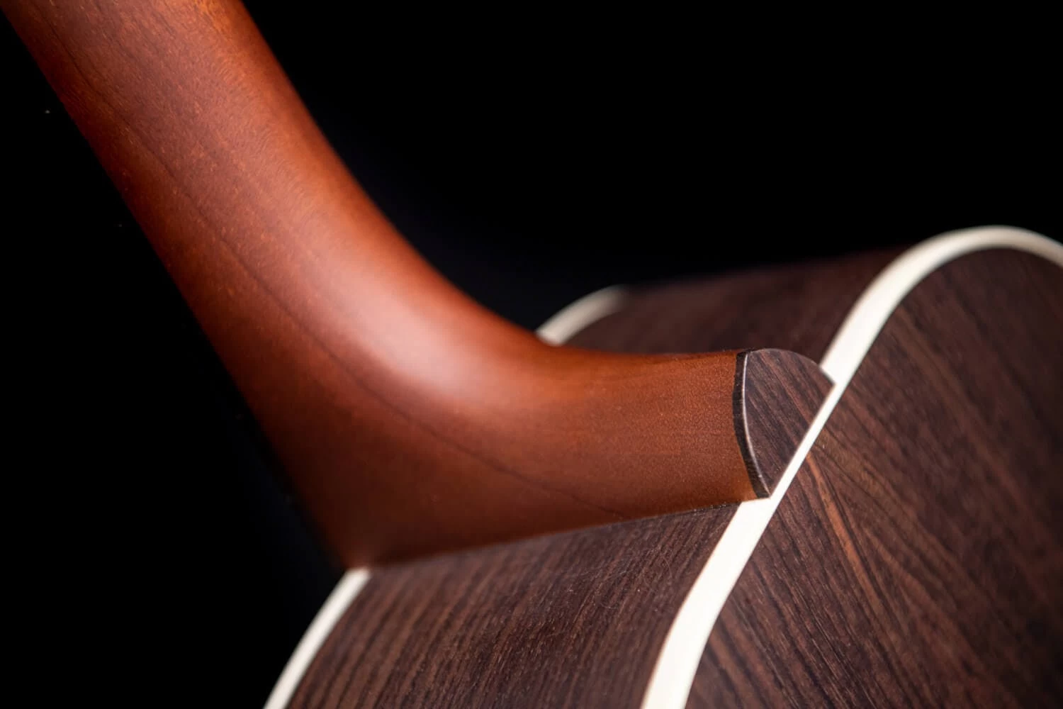 B&G Standard Build Caletta Electro Acoustic Guitar With Rosewood Back & Sides In Vintage Amber 8 B&G Standard Build Caletta Electro Acoustic Guitar With Rosewood Back & Sides In Vintage Amber - Image 8