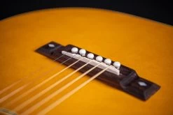 B&G Standard Build Caletta Electro Acoustic Guitar With Rosewood Back & Sides In Vintage Amber 17 B&G Standard Build Caletta Electro Acoustic Guitar With Rosewood Back & Sides In Vintage Amber -Professional Guitar Store 484559 B26G Standard Build Caletta Rosewood Back Sides Vintage Amber Bridge