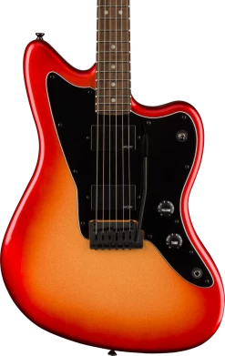 Squier Contemporary Active Jazzmaster HH Electric Guitar In Sunset Metallic