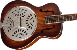 Fender PR-180E Resonator Walnut Fingerboard In Aged Cognac Burst -Professional Guitar Store 489980 0970392337 4