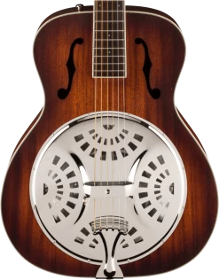 Fender PR-180E Resonator Walnut Fingerboard In Aged Cognac Burst