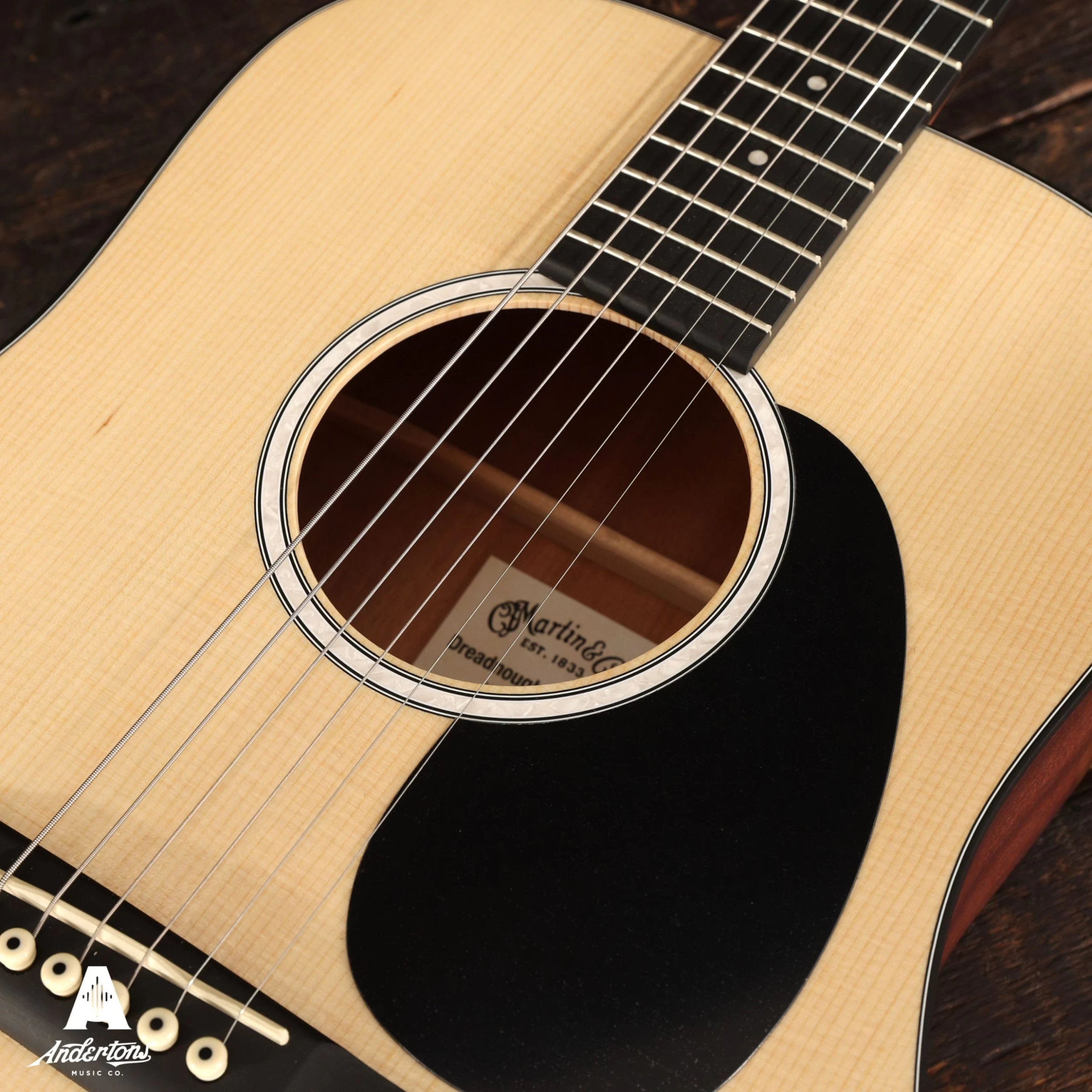 Martin Dreadnought Junior With Cherry Stain Back & Sides 6 Martin Dreadnought Junior With Cherry Stain Back & Sides - Image 6