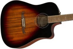 Fender Limited Edition FA-325CE Dao Exotic Electro Acoustic Guitar In 3-Tone Sunburst -Professional Guitar Store 497717 4