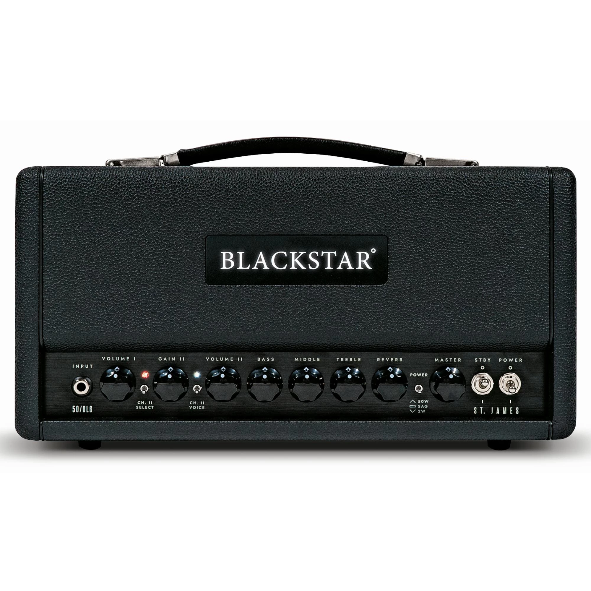 Blackstar St. James 50 6L6H 50W Valve Amplifier Head 1 Blackstar St. James 50 6L6H 50W Valve Amplifier Head