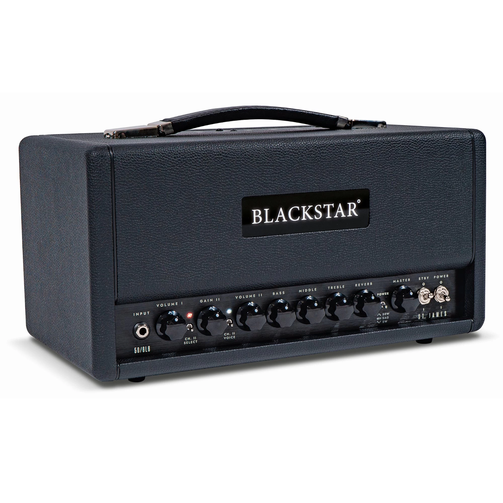 Blackstar St. James 50 6L6H 50W Valve Amplifier Head 3 Blackstar St. James 50 6L6H 50W Valve Amplifier Head - Image 3