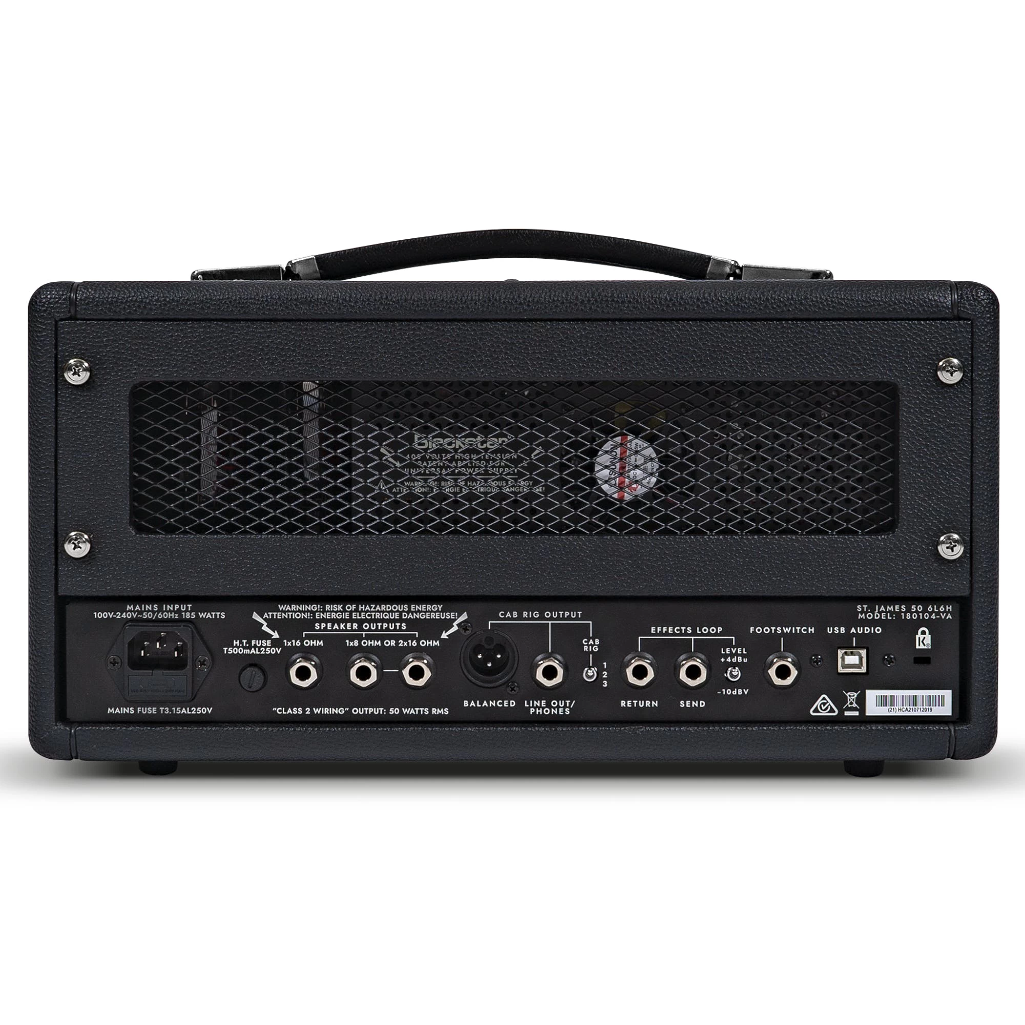 Blackstar St. James 50 6L6H 50W Valve Amplifier Head 4 Blackstar St. James 50 6L6H 50W Valve Amplifier Head - Image 4