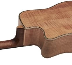 BC Rich Prophecy Series Electro Acoustic Guitar With Cutaway In Natural Flame 11 BC Rich Prophecy Series Electro Acoustic Guitar With Cutaway In Natural Flame -Professional Guitar Store 510506 BC Rich Prophecy Series Electro Acoustic Guitar Cutaway Natural Flame Body Back