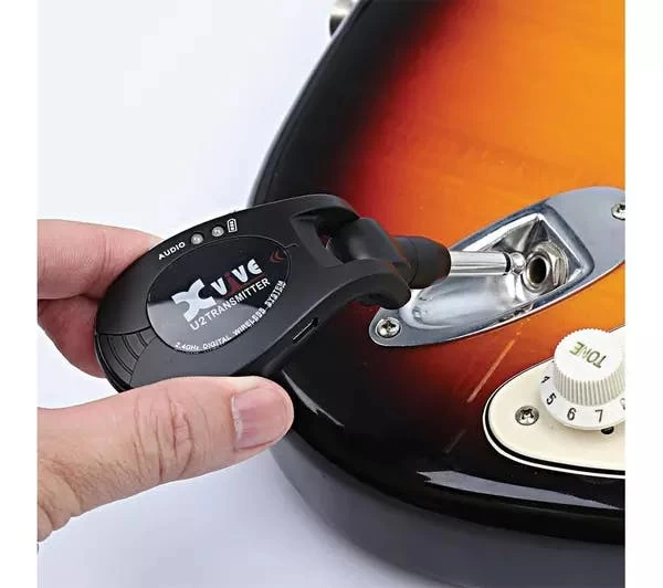 Xvive Wireless Guitar System Transmitter Only In Black 6 Xvive Wireless Guitar System Transmitter Only In Black - Image 6