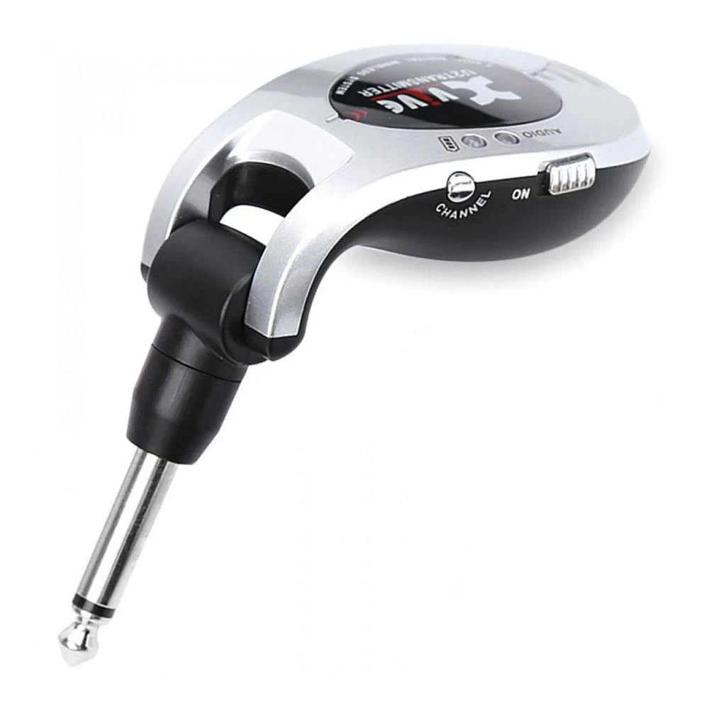 Xvive Wireless Guitar System Transmitter Only In Silver 3 Xvive Wireless Guitar System Transmitter Only In Silver - Image 3