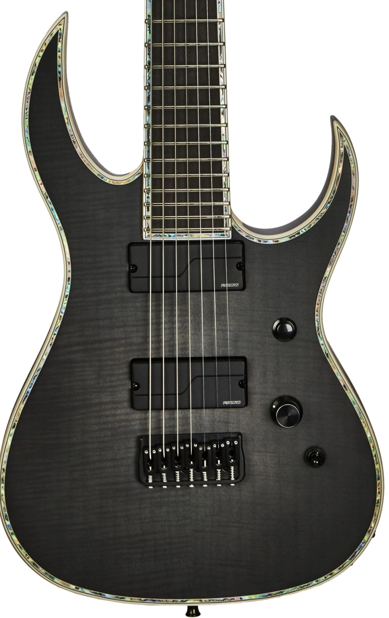 BC Rich Extreme Series Shredzilla 7 Exotic Electric Guitar In Transparent Black Satin 1 BC Rich Extreme Series Shredzilla 7 Exotic Electric Guitar In Transparent Black Satin