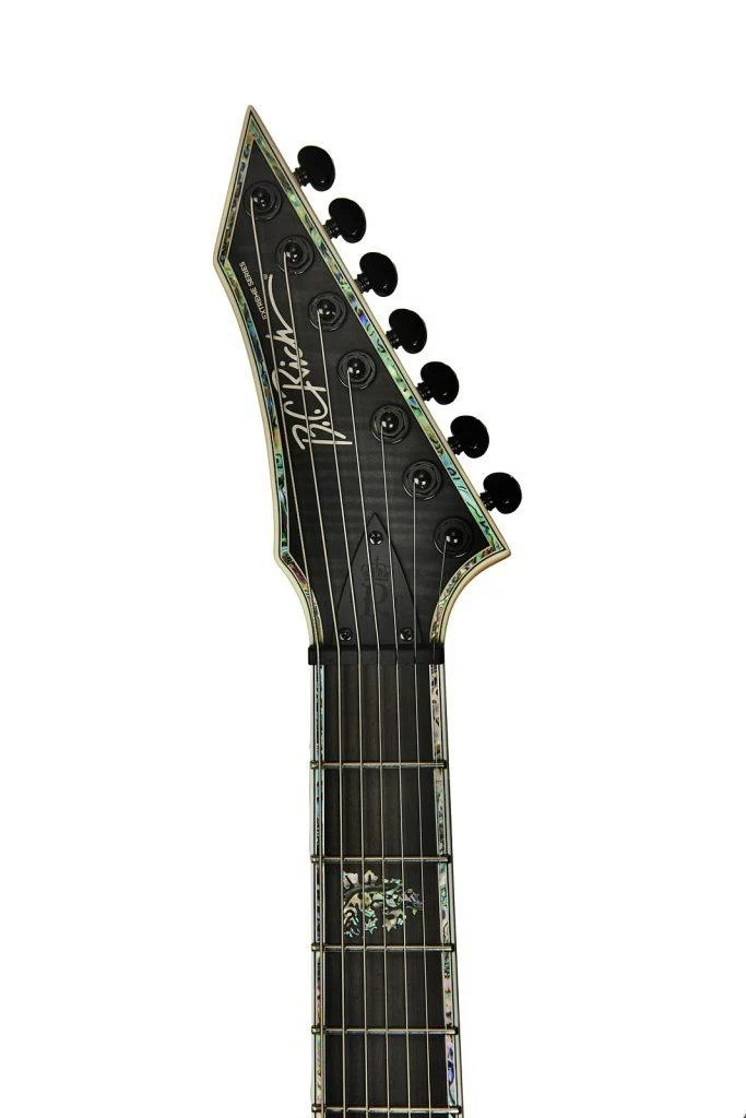 BC Rich Extreme Series Shredzilla 7 Exotic Electric Guitar In Transparent Black Satin 4 BC Rich Extreme Series Shredzilla 7 Exotic Electric Guitar In Transparent Black Satin - Image 4