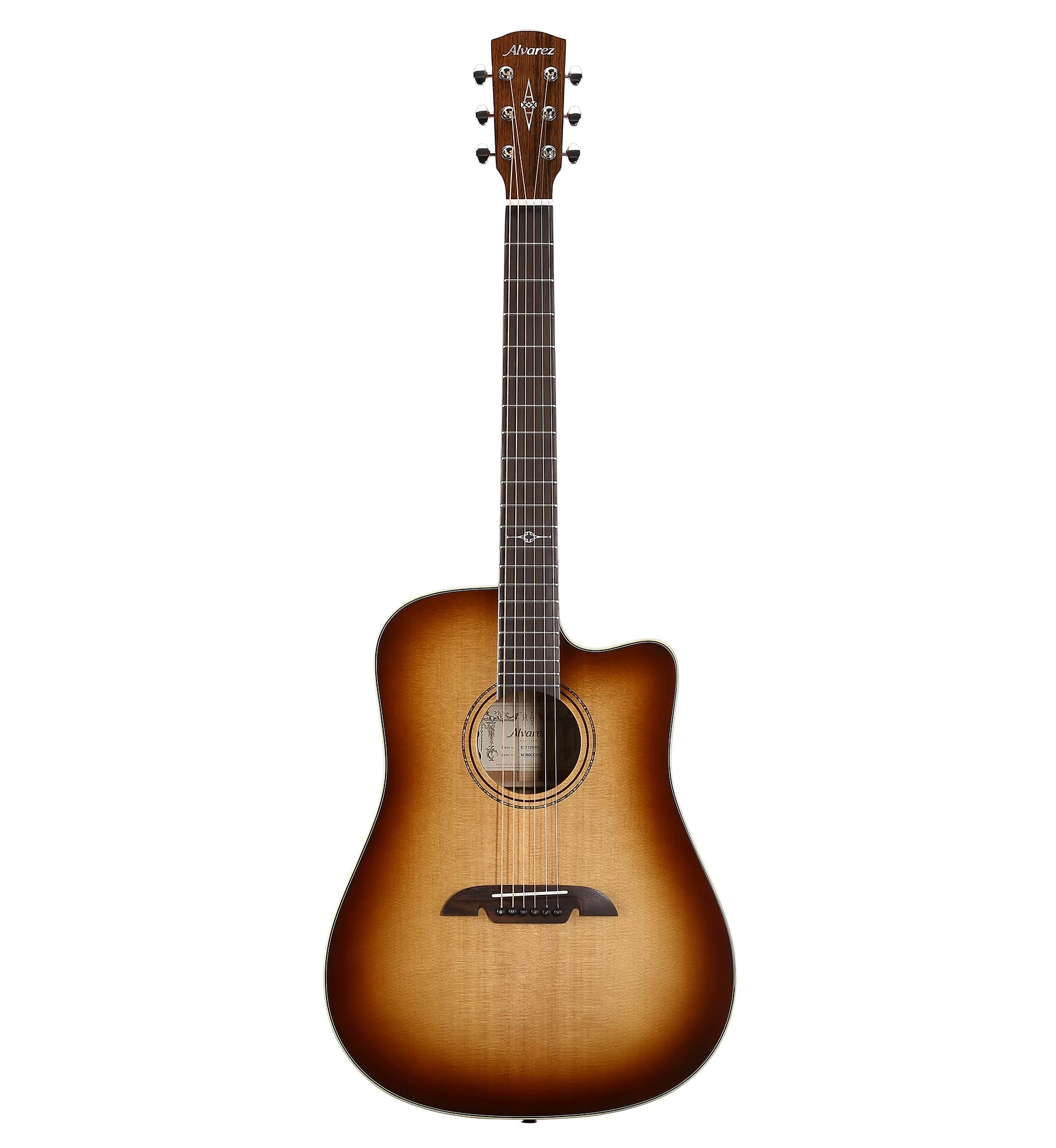 Alvarez Masterworks MD60CESHB Dreadnought Cutaway Electro Acoustic In Shadow Burst 3 Alvarez Masterworks MD60CESHB Dreadnought Cutaway Electro Acoustic In Shadow Burst - Image 3