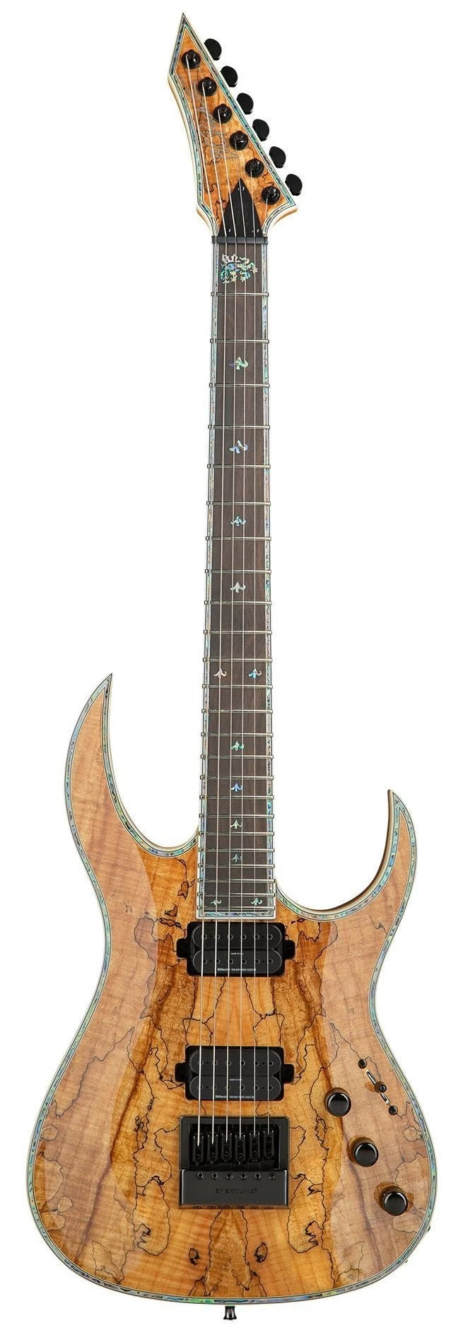 BC Rich Prophecy Series Shredzilla Archtop Electric Guitar With EverTune In Spalted Maple 2 BC Rich Prophecy Series Shredzilla Archtop Electric Guitar With EverTune In Spalted Maple - Image 2