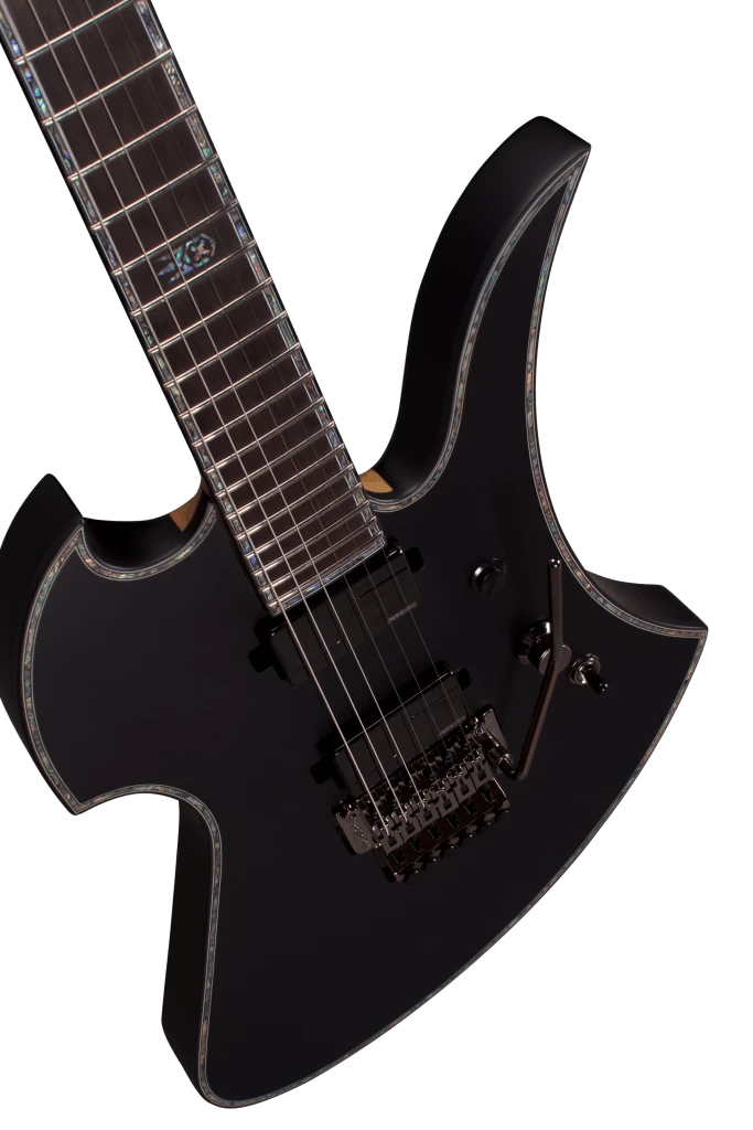 BC Rich Extreme Series Mockingbird Electric Guitar With Floyd Rose In Matte Black 3 BC Rich Extreme Series Mockingbird Electric Guitar With Floyd Rose In Matte Black - Image 3