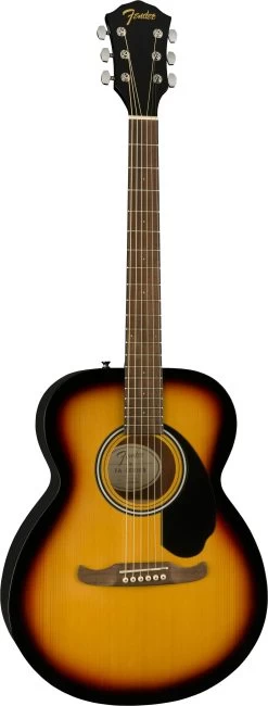 Fender DE FA-135 Concert Acoustic Guitar In Sunburst -Professional Guitar Store 517521 0971150532 4