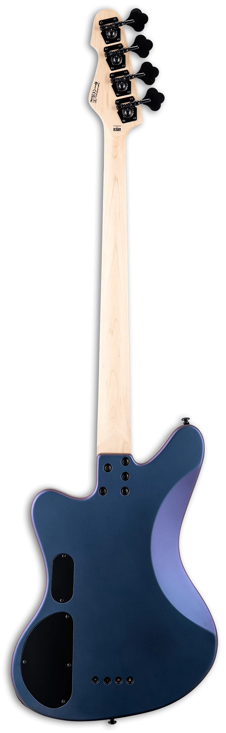 ESP LTD GB-4 Bass Guitar In Violet Andromeda Satin 3 ESP LTD GB-4 Bass Guitar In Violet Andromeda Satin - Image 3