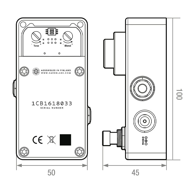 Darkglass Microtubes B1K CMOS Bass Overdrive Pedal 3 Darkglass Microtubes B1K CMOS Bass Overdrive Pedal - Image 3