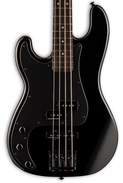 ESP LTD Surveyor '87 Left Handed Bass In Black