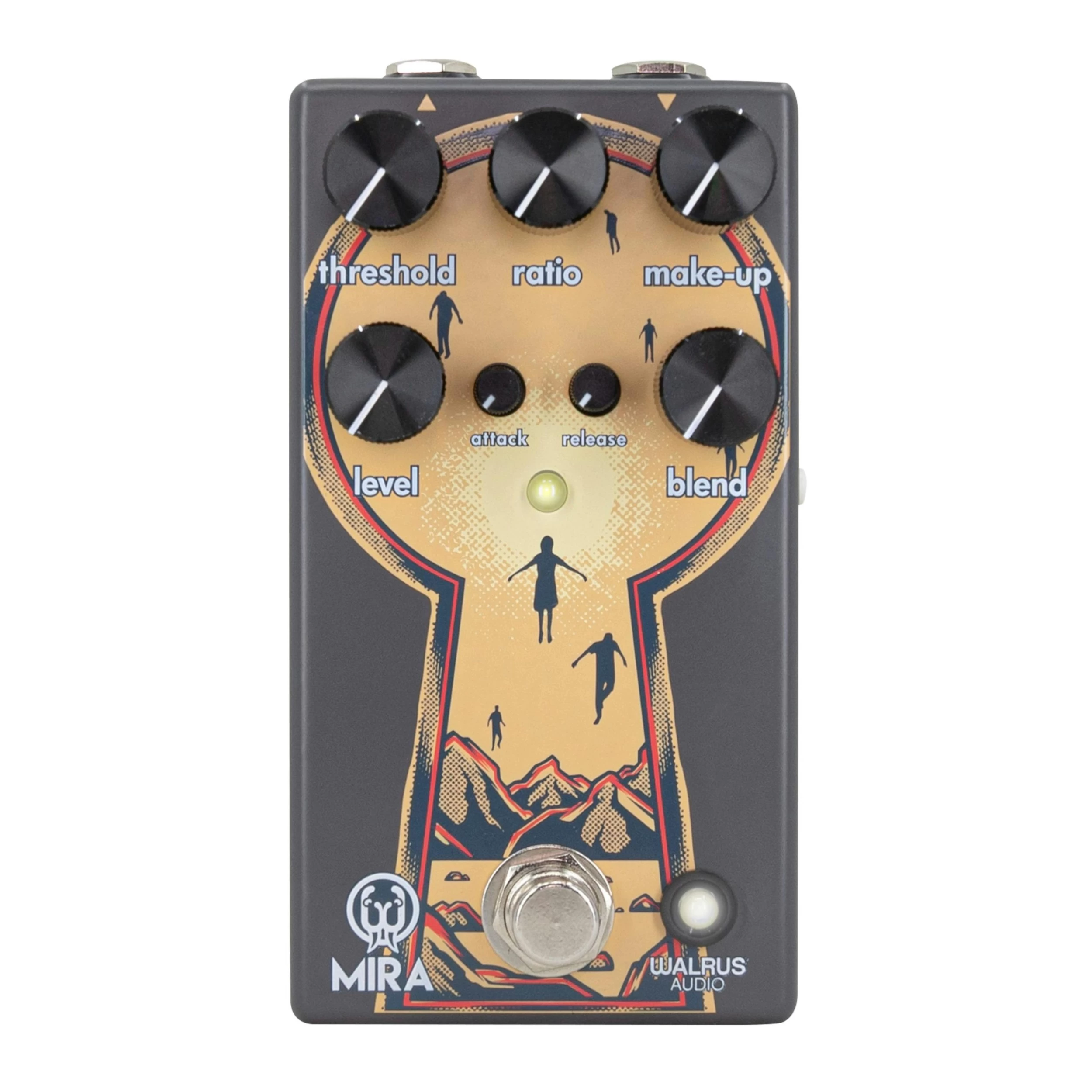 Walrus Audio Mira Optical Compressor Pedal 1 Walrus Audio Mira Optical Compressor Pedal