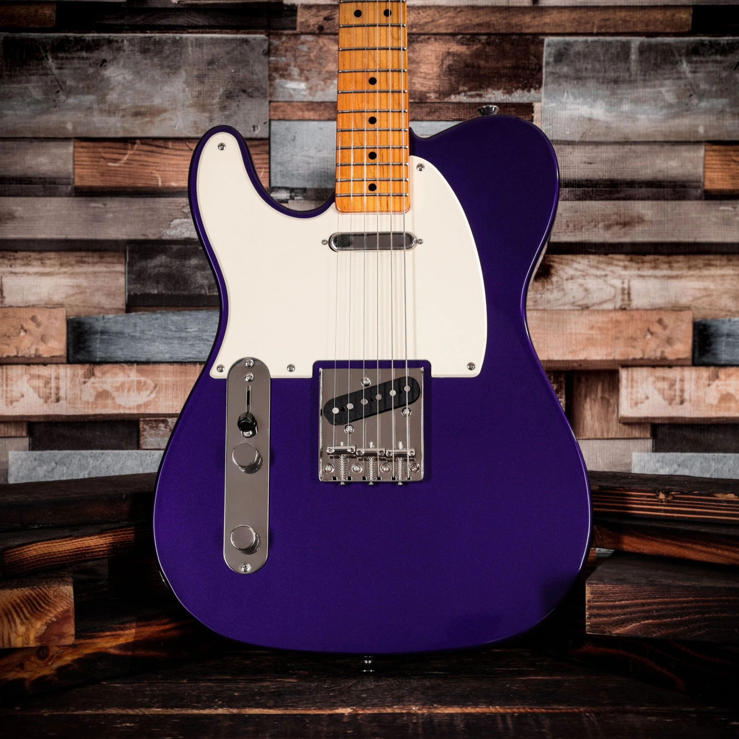 Squier Limited Edition Classic Vibe '50s Telecaster In Metallic Purple Left Handed 2 Squier Limited Edition Classic Vibe '50s Telecaster In Metallic Purple Left Handed - Image 2