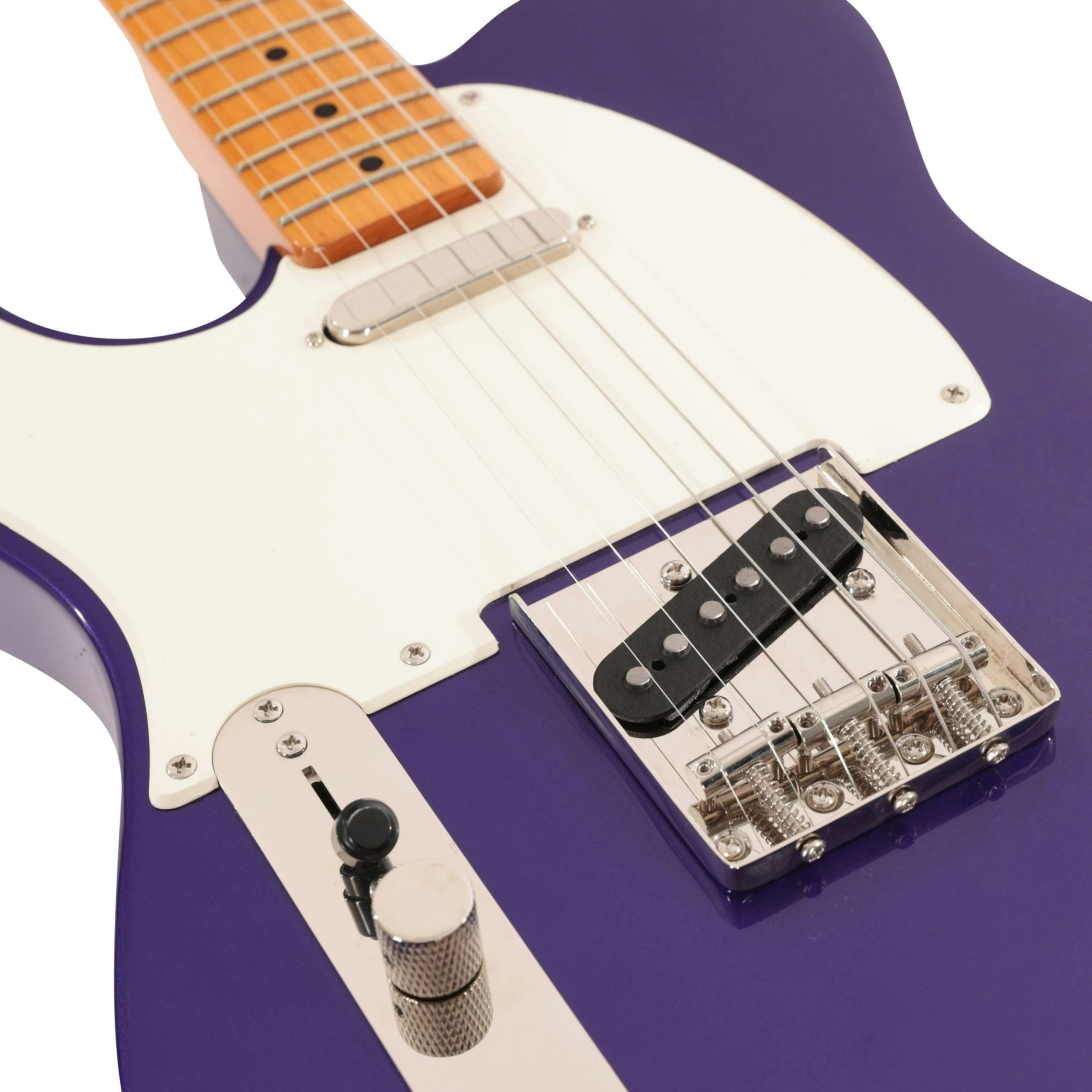 Squier Limited Edition Classic Vibe '50s Telecaster In Metallic Purple Left Handed 9 Squier Limited Edition Classic Vibe '50s Telecaster In Metallic Purple Left Handed - Image 9