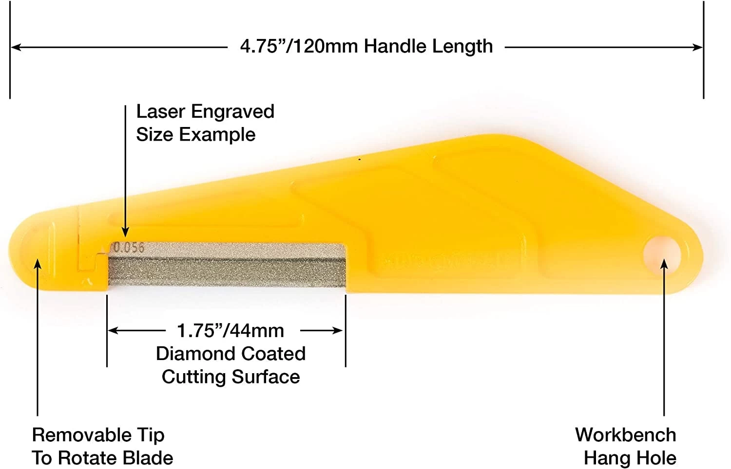 MusicNomad Acoustic Guitar Diamond Coated Nut File Set Light/Medium Strings 3 MusicNomad Acoustic Guitar Diamond Coated Nut File Set Light/Medium Strings - Image 3